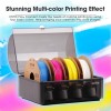 eSUN PLA+ 3D Filament CMYK Multi Color Bundle Lithopane 3D Printer